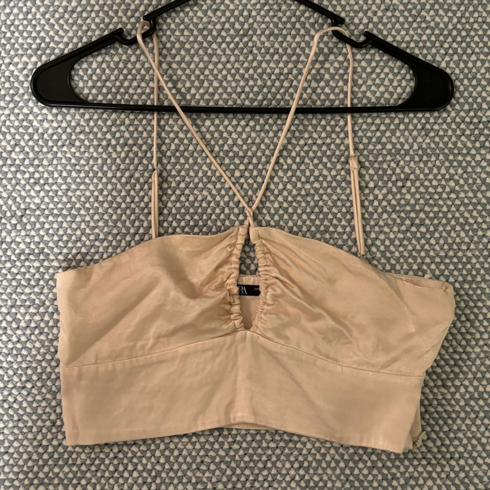 Light Pink Crop Top